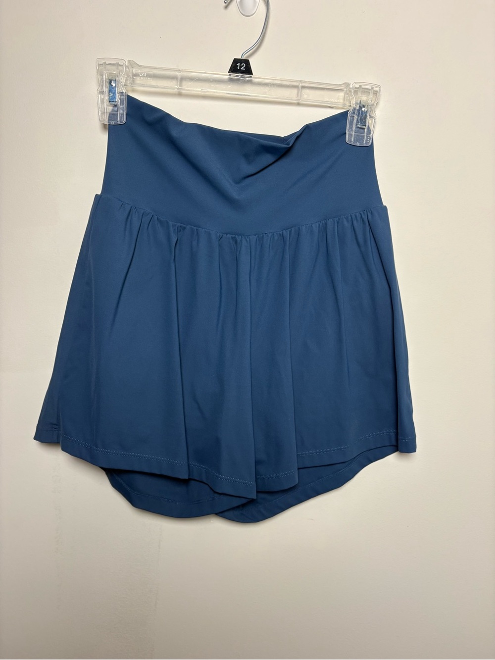 HALARA Teal-Blue High-Rise Athletic Shorts